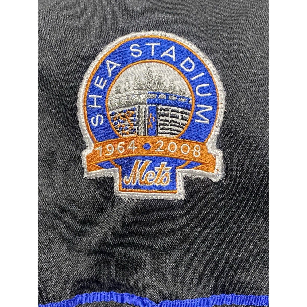 Johan Santana 2008 New York Mets Shea Stadium Closing Patch Men's Jersey. 2XL - Picture 3 of 7